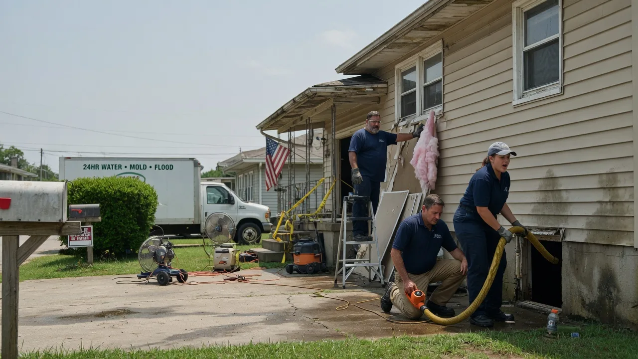 Water Damage Repair in Sylvan Grove, KS near me